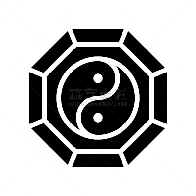 阴阳符,家庭,春节,轮廓,新年,传统,暗色,传统节日,庆祝