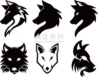 狼,螺钉,分离着色,自然,野生动物,狗,动物,品牌名称