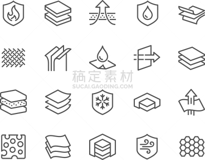 多层效果,材料,线条,计算机图标,轻的,轮廓,房地产,纺织品,叛逆,流动