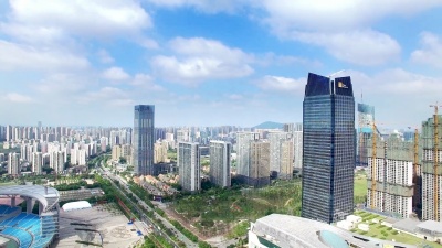 合肥的城市景观与天际线