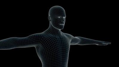 人X射线全息图的3D动画