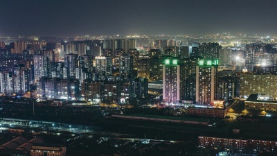 T/L WS HA TU北京居住区夜景
