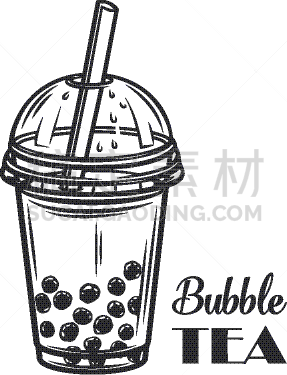 泡泡,轮廓,奶茶,饮料,菜单,背景分离,杯,牛奶,塑胶,食品
