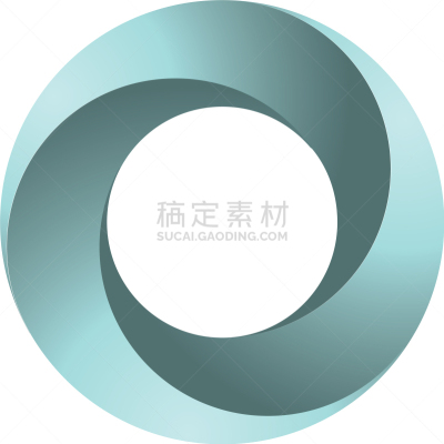 logo circle donuts abstract design