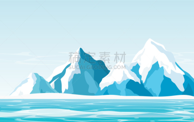 雪,山,冰块,霜,自然美,岩石,户外,天空,白色,剪影