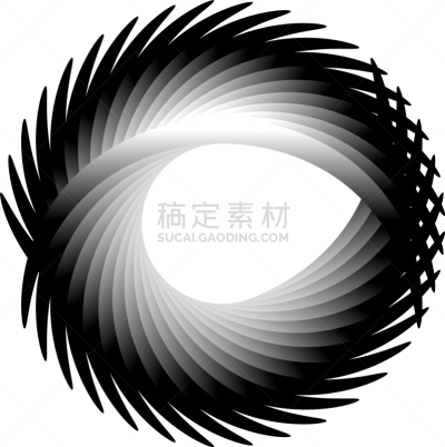 活力,不规则的,圆形,线条,分离着色,白色,箭术,运动模糊,螺线