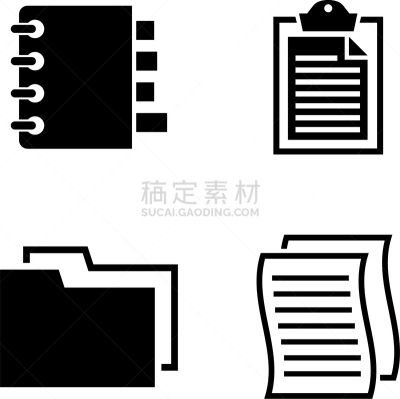 家庭,文档,计算机图标,极简构图,编辑,黑色,商务,图像,档案文件