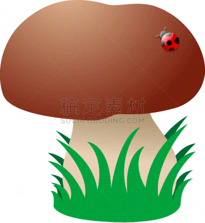 蘑菇,华丽的,蔬菜,食品,植物群,成分,甲虫,草,涂料,绘制