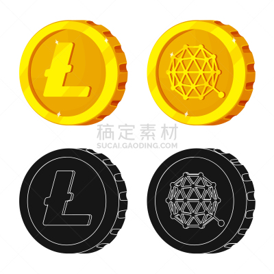 分离着色,图标,一个物体,银行业,商务,波纹,部分,收集