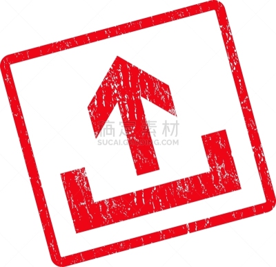 计算机图标,橡皮章,红色,前面,易接近性,待发箱,顶部,改进,复古,搬迁