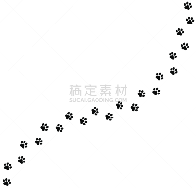 狗,小路,背景,纹理,绘画插图,爪印,猫,野外动物,矢量,爪子