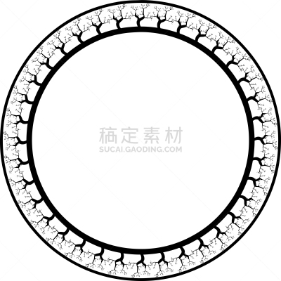 边框,秃树,圆形,秋天,空的,车轮,一个物体,背景分离,竞技场,轮胎