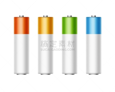 电池,碱,彩色图片,分离着色,白色,循环利用,一次性物品,安培表,金属,布置