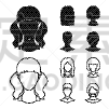 与摄影有关的场景,专业人员,肖像,女人,头发,发型,金色头发,棕色头发,发型屋,时尚