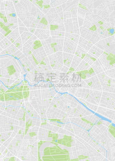 柏林,公园,河流,街道图,建筑结构,都市风景,城市天际线,市区,剪影