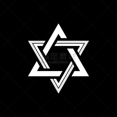 白色,分离着色,大卫,星形,耶路撒冷,暗色,数码图形,品牌名称,剪影