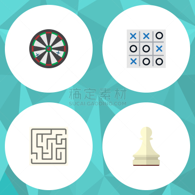 卒子,箭,迷宫游戏,秘密,准确,概念,图像,井字游戏,矢量