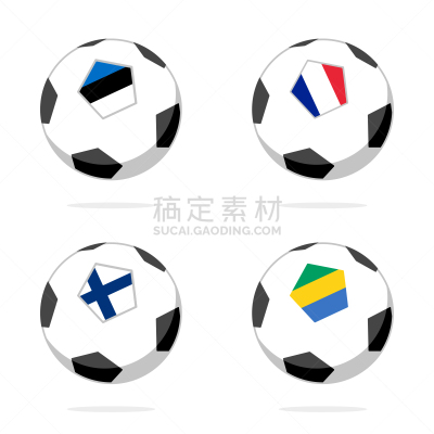法国,足球,加蓬,芬兰,爱沙尼亚,计算机图标,运动,球,模板,爱沙尼亚旗