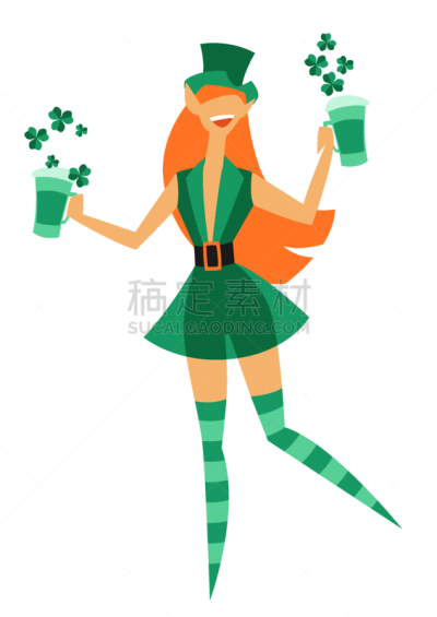 女孩,白昼,妖精,性格,绘画插图,非凡的,仙女服,童话故事,马克杯
