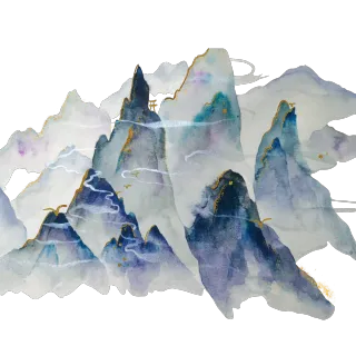 山 山高端免抠 山素材下载 稿定素材