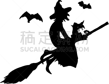 猫,扫帚,夜晚,白昼,事件,请柬,十月,怪异,庆祝