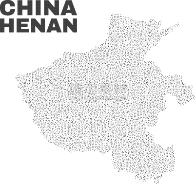 河南省,斑点,自然地理,几何形状,概念,领土行为,粒子