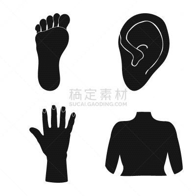 部分,品牌名称,人,男人,女人,黑色,身体受伤,平滑的,布置
