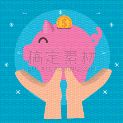慈善救济,猪,捐款箱,手,商务,慈善家,募捐者,机敏,协助,支撑