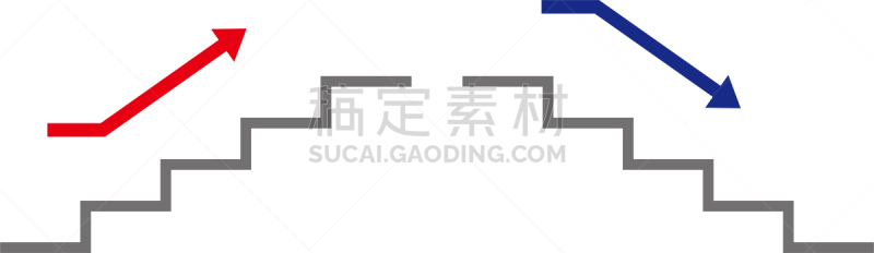 台阶楼梯,矢量,图像,标志,分离着色