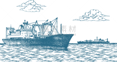 货船,货物集装箱,云,海洋,物流,货运,矢量