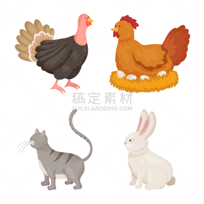 农场,食品,图标,白色,可爱的,自制的,愉悦,收集,设计