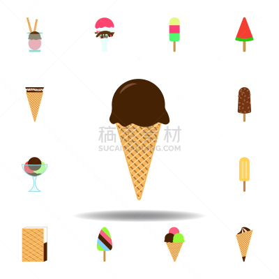 冰淇淋,巧克力,绘画插图,计算机图标,标志,白色背景,移动应用程序,品牌名称,符号,罐子