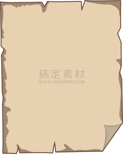 羊皮纸,床单,撕破的,折叠的,忠告,商务,文档,信函,图像,矢量