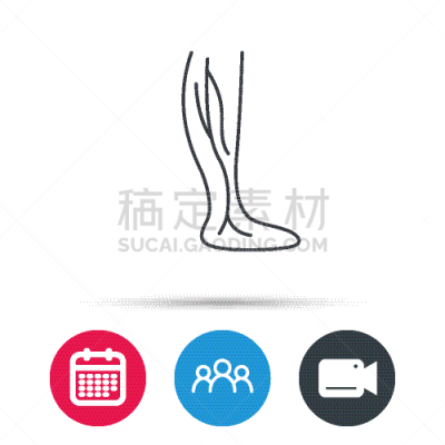 标志,计算机图标,腿,轮廓,血栓症,直的,女人,矢量,手术,献血