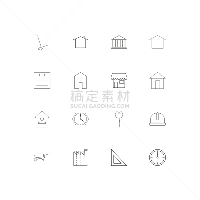 直的,建筑业,建筑体,计算机图标,房地产,独轮手推车,手摇车,房屋,三角板,图像