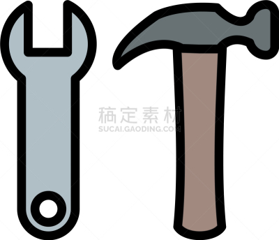 计算机图标,工具,轮廓,矢量,符号,直的,图像,标志,插画,设计