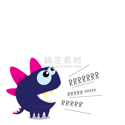龙,恐龙,卡通,幽默,分离着色,可爱的,创造力,愉悦
