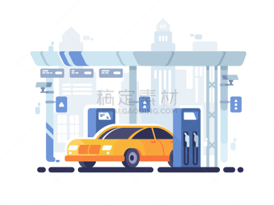 汽车,加油站,商务,柴油机,概念,图像,汽油,工业,矢量,运输