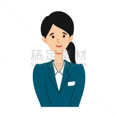女商人,矢量,绘画插图,性格,银行柜台,简单,引座员,培训课,酒店服务台,银行出纳员