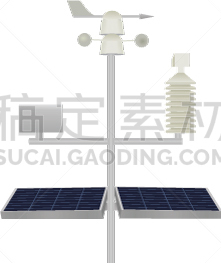 科学,太阳能电池板,气象站,循环利用,闪亮的,状态,环境,风,图像
