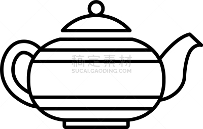 轮廓,茶壶,计算机图标,古老的,热,咖啡,烹调用具,餐具,古董,联系