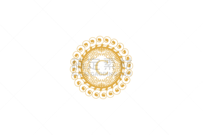 华贵,婚礼,品牌名称,服装店,英文字母C,请柬,信函,模板,中世纪花饰字母
