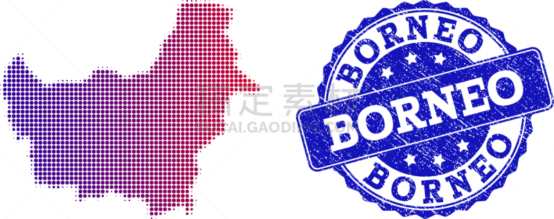 婆罗洲岛,山,肮脏的,水印,发狂的,生锈的,马来西亚,点染
