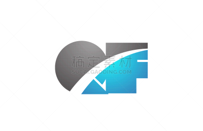 商务,品牌名称,澳航,字母,英文字母Q,法郎符号,图标,形状,蓝色,设计