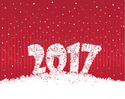雪,2017年,节日,背景,自然,红色,概念,问候,庆祝