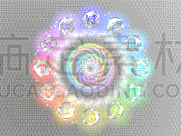 圆形,白色背景,白色,天文学,图像,矢量,太空,星座,天空,算命