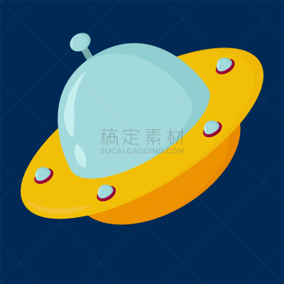 太空船,黄色,白色背景,太空交通工具,茶碟,壁纸,模板,诱拐者,夏天,飞