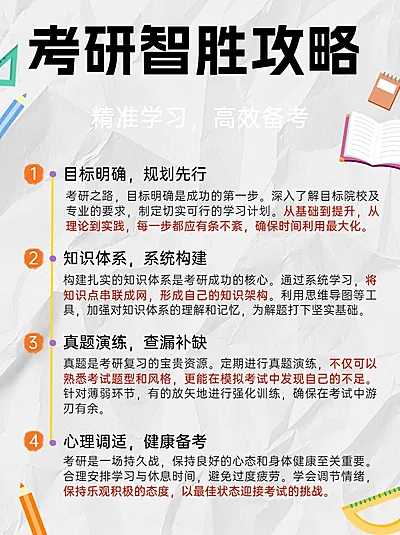 教育学习攻略分享划重点小红书配图