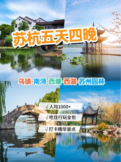 旅游攻略拼图宫格花字小红书封面预览效果