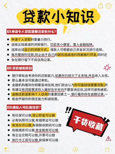 金融知识科普备忘录小红书配图